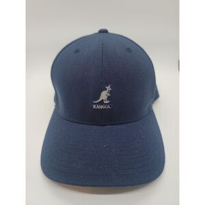 Kangol Baseball Cap Wool Flexfit Classic Color Blue Size L/XL‎ Hat